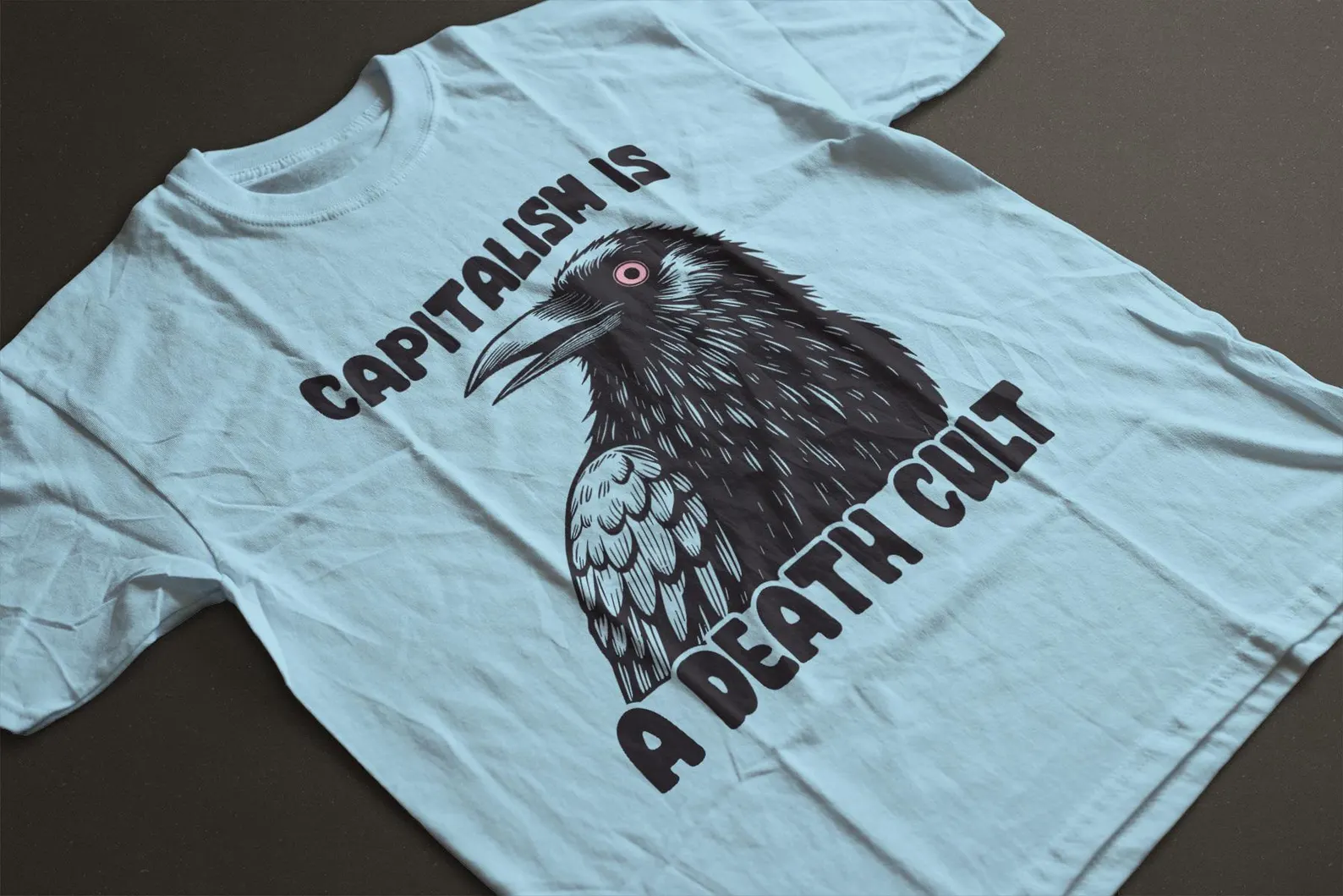 Unisex Vintage Capitalism Is A Death Cult T-shirt