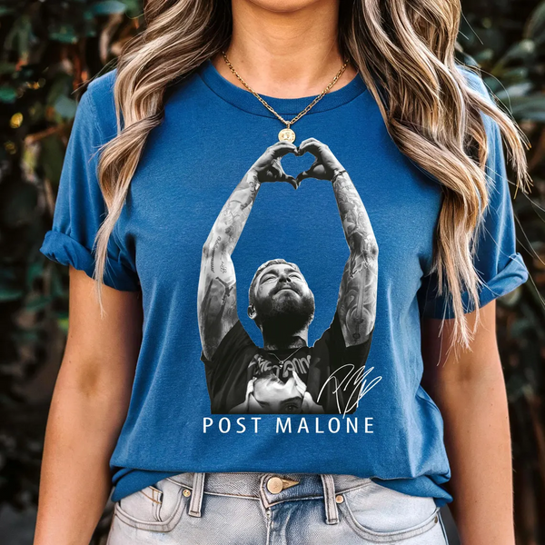 Post Malone Rap Music 2025 Tour T-shirts