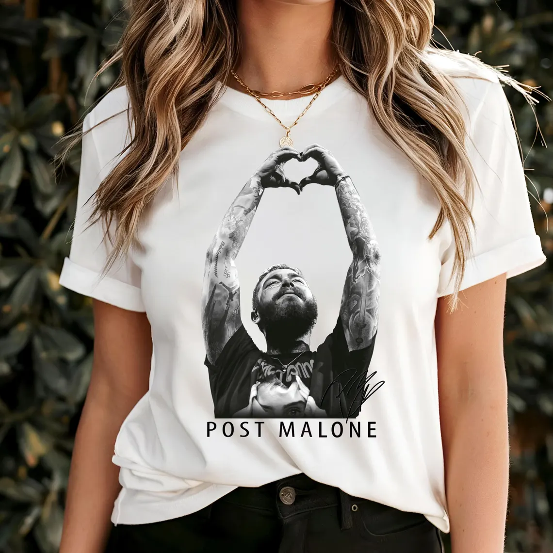 Post Malone Rap Music 2025 Tour T-shirts