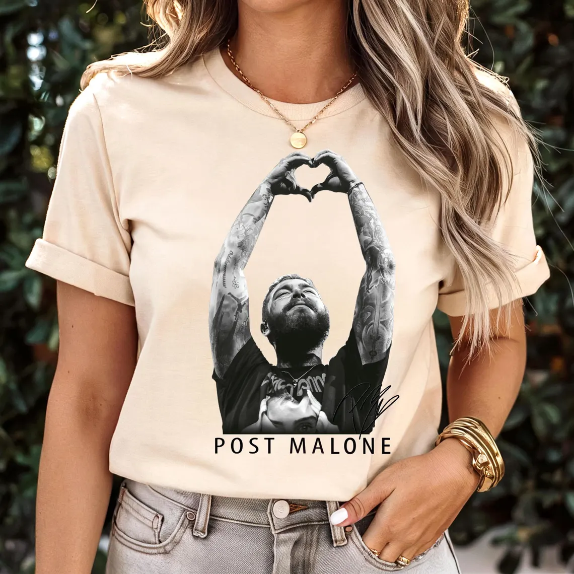 Post Malone Rap Music 2025 Tour T-shirts