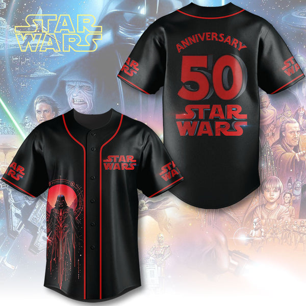 Star Wars x Darth Vader 50th Anniversary Baseball Jersey（01）