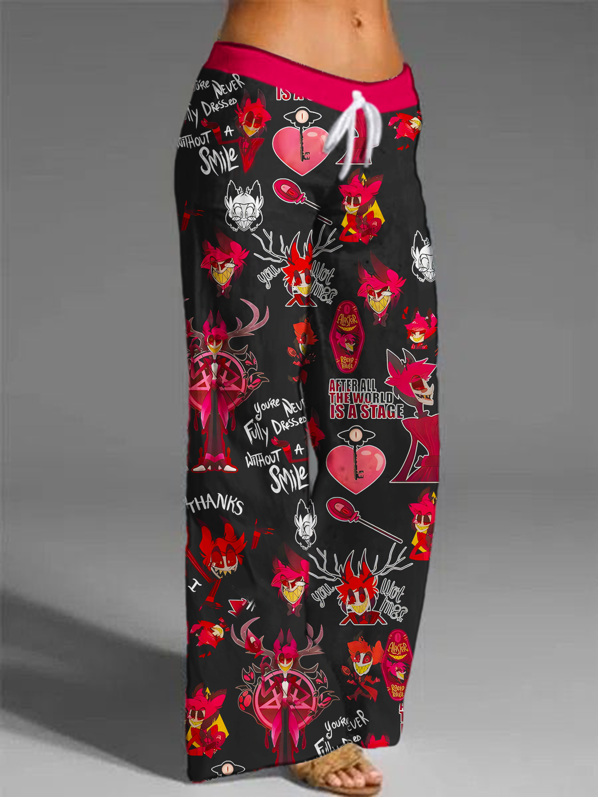 Women's Hazbin Hotel Printed Casual Pants