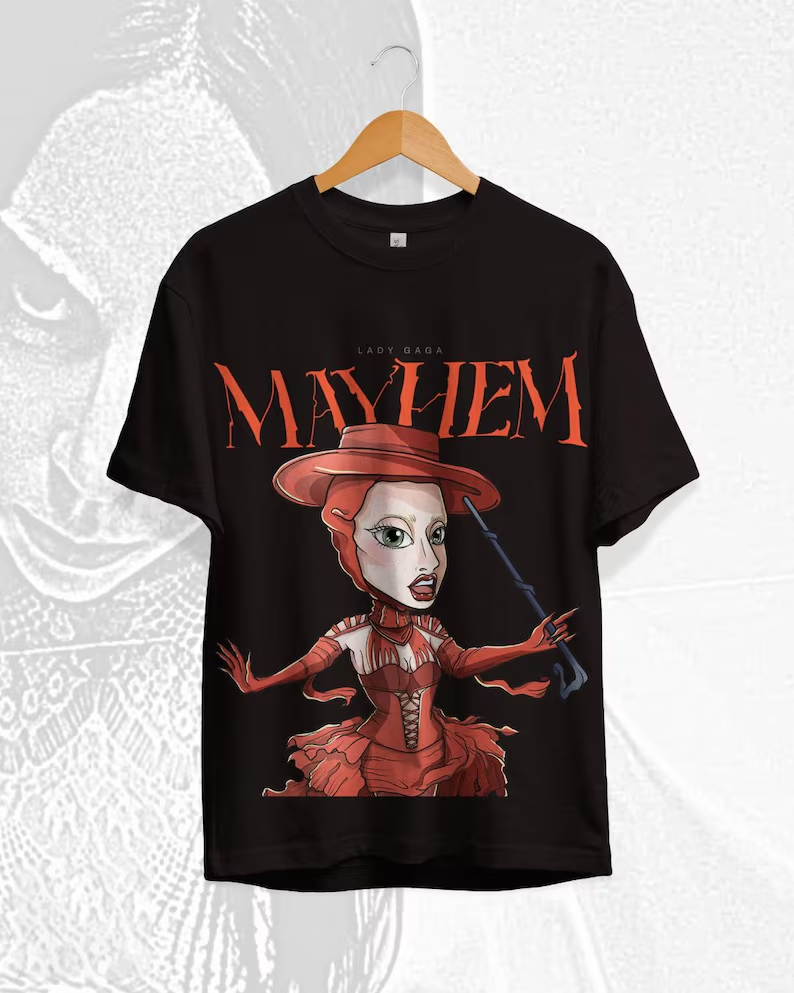 Lady Gaga The Mayhem Ball Tour Shirt