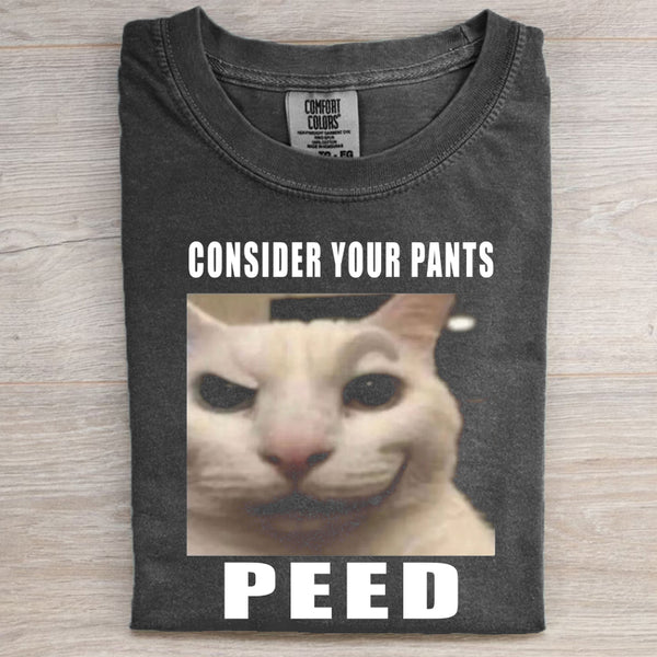 Consider Your Pants Peed Meme T-Shirt