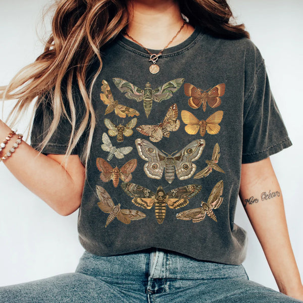 Moth Cottagecore T-shirt