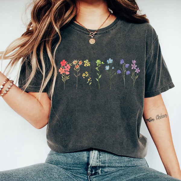 Wildflower Pride Month T-shirt