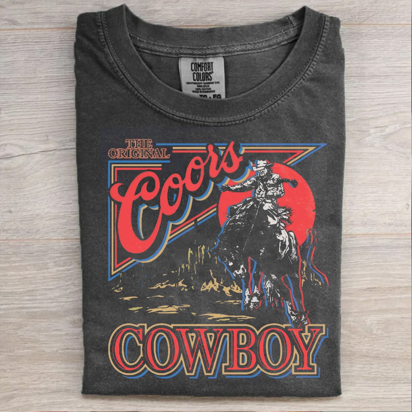 Coors Western Cowboy T-Shirt/Sweatshirt