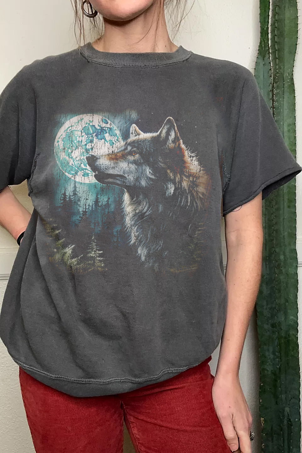 Vintage Wolf 90s Graphic T-Shirt