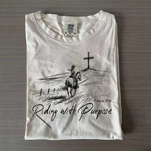 Riding with Purpose T-Shirt