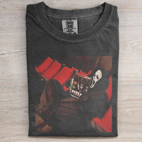 Vintage Ghost Face Halloween T-shirt