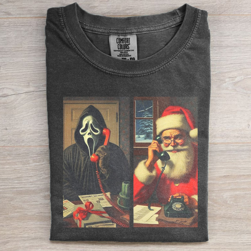 Funny Ghost Santa T-shirt/Sweatshirt