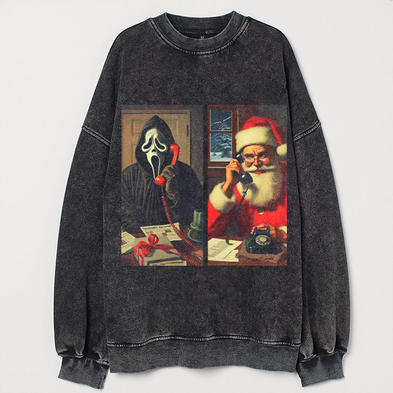 Funny Ghost Santa T-shirt/Sweatshirt