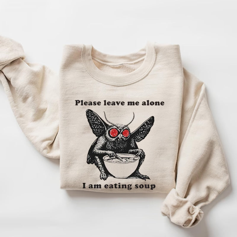 Mothman Eating Soup T-shirt/Sweatshirt