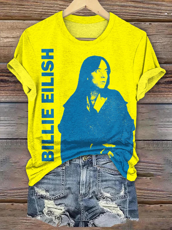 Hit Me Hard and Soft Billie Eilish 2025 Crew Neck T-shirt