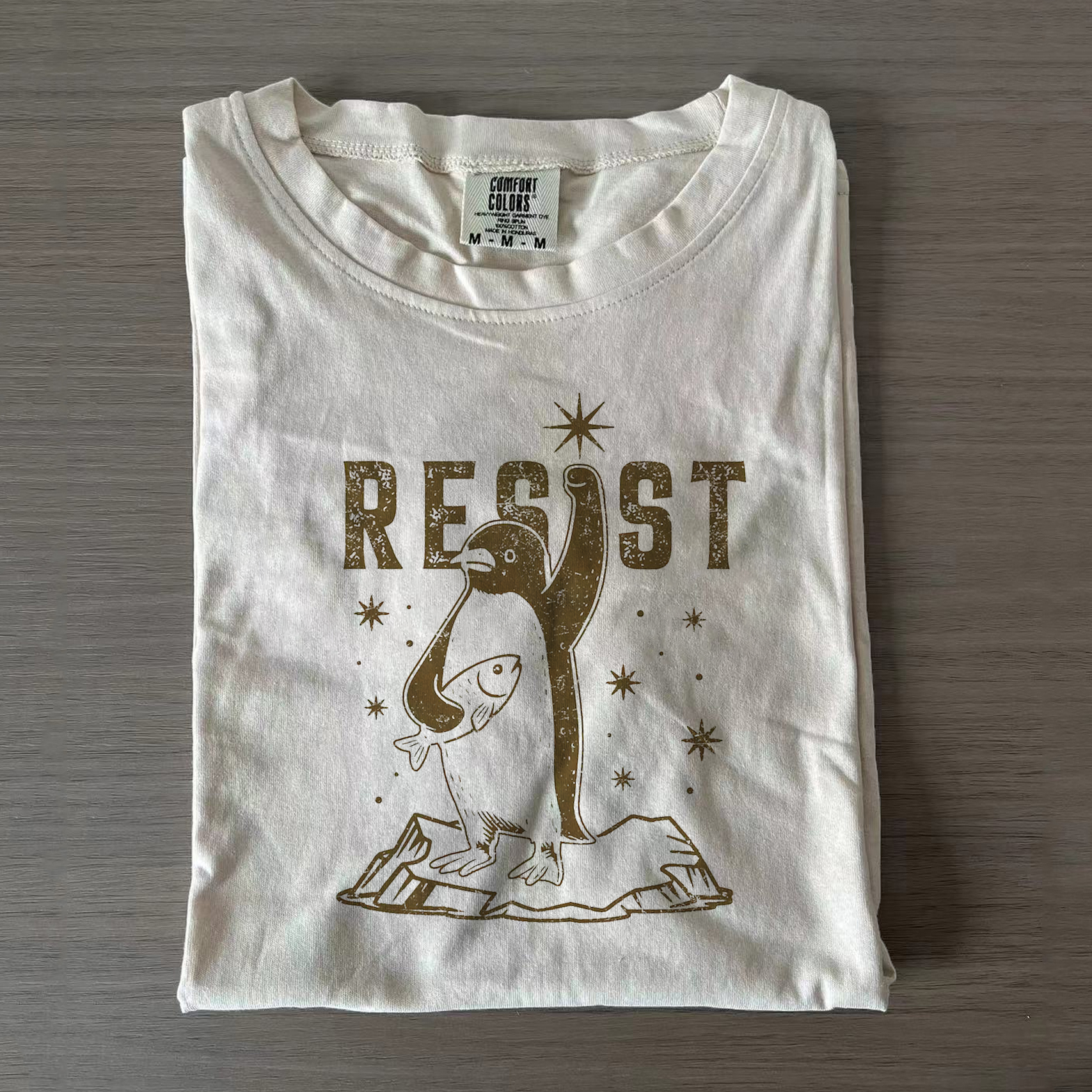 Penguins Against Tariffs T-shirts