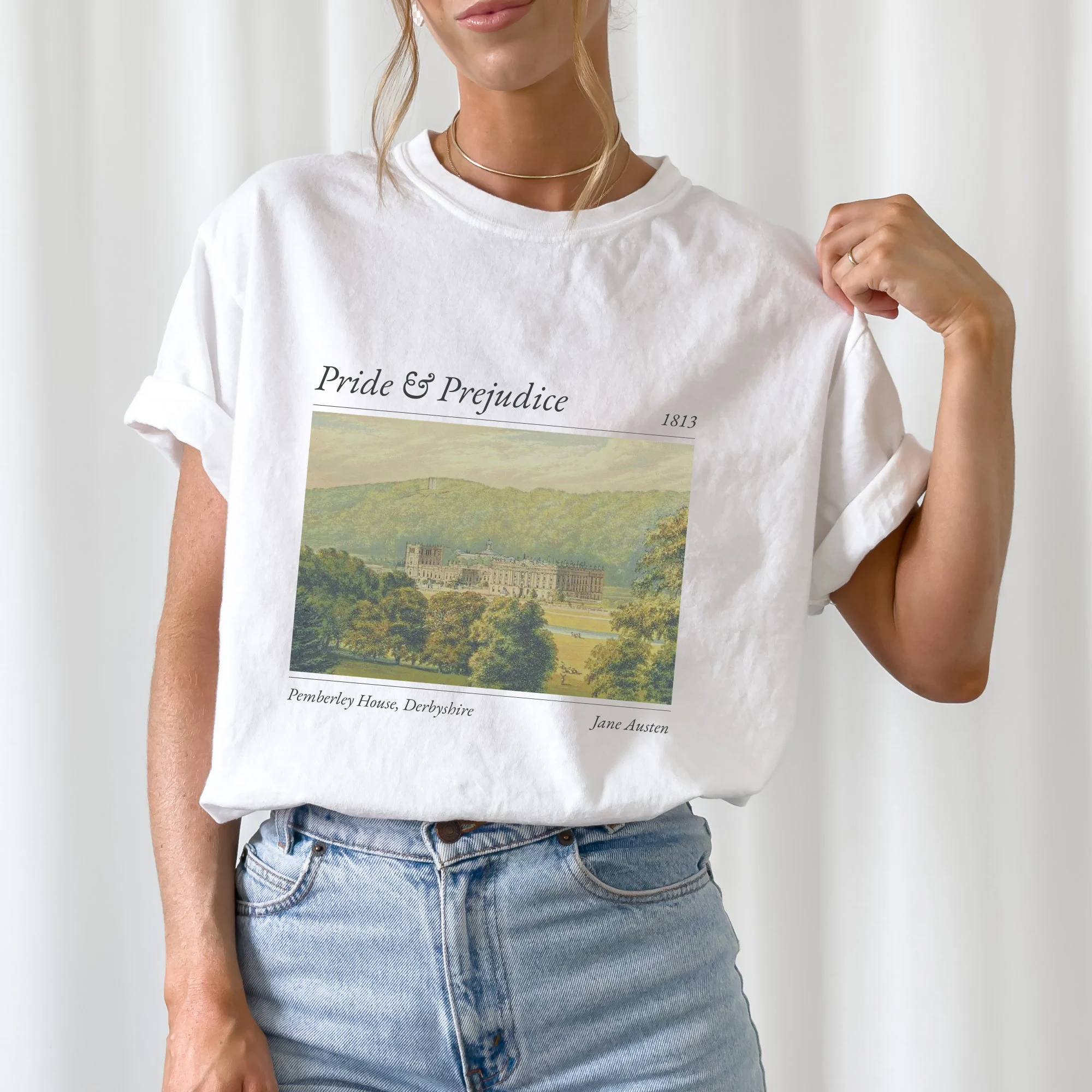 Pride And Prejudice Shirt. Pemberley House Shirt