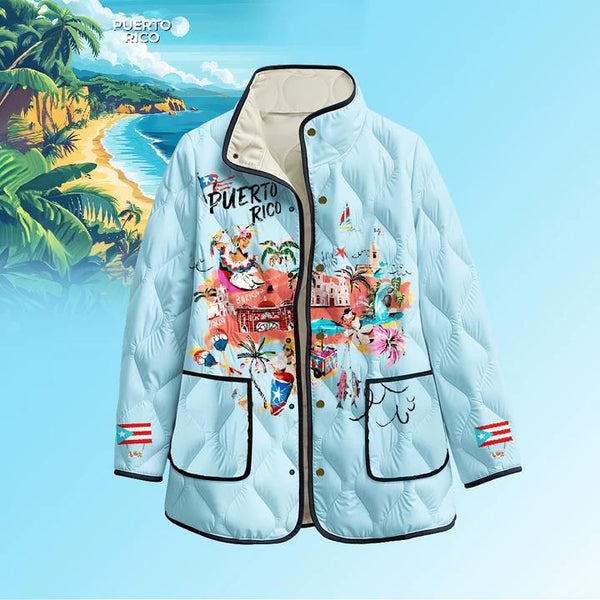 Puerto Rico Printed Cotton Jacket（07）