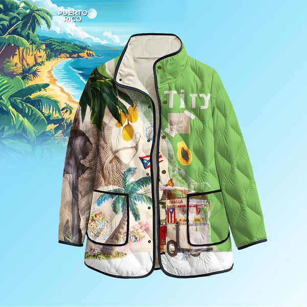 Puerto Rico Printed Cotton Jacket（05）