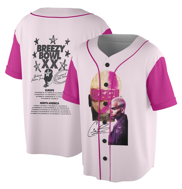 Breezy Bowl XX Tour 2025 Concert Jersey（08）