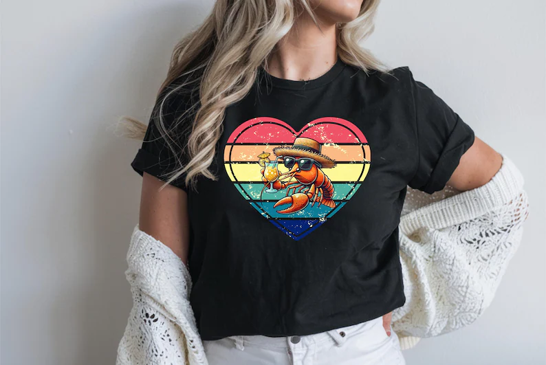 Retro Crawfish season Boil Shirt