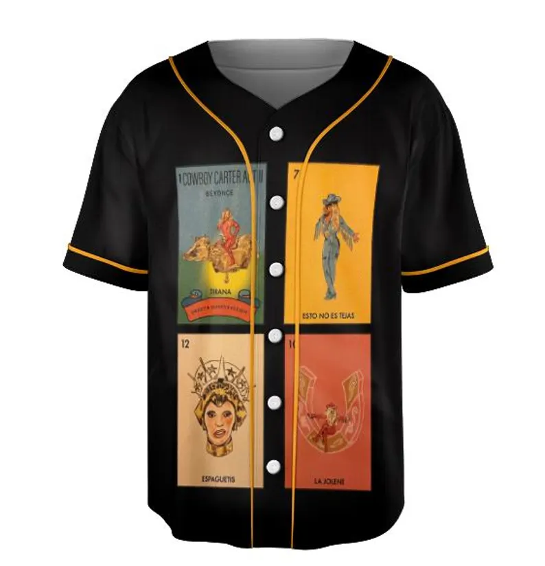 Beyonce Cowboy Carter Tour Inspired Jersey