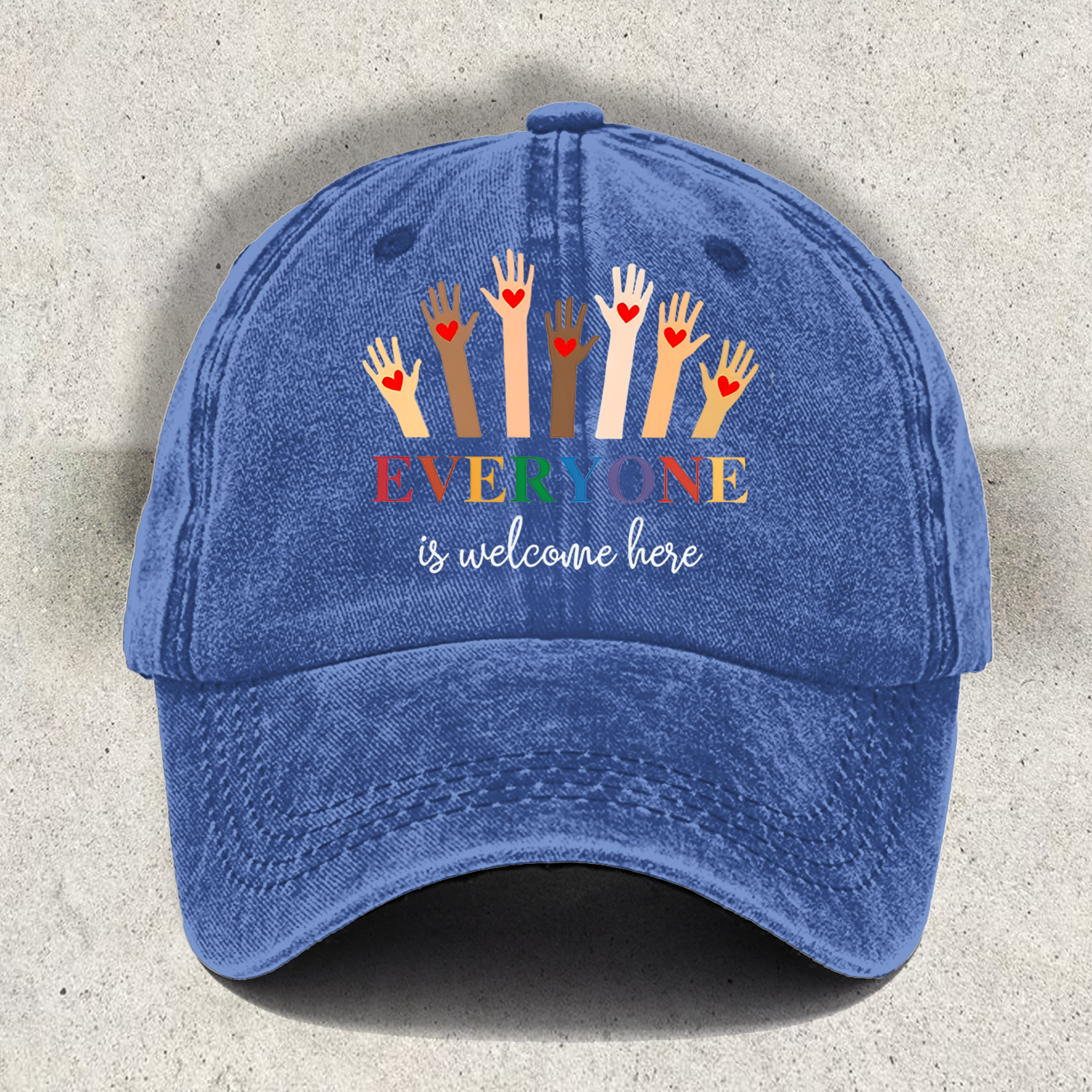 Everyone Is Welcome Here Baseball Hats