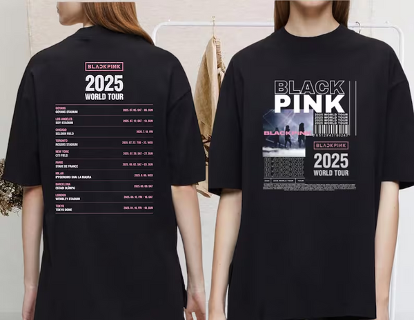 2025 Black Pink World Tour T-Shirt