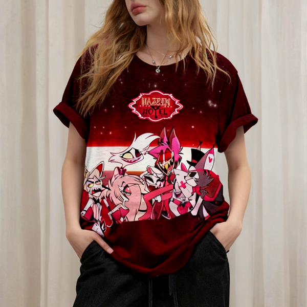 Hazbin Hotel Crew Neck T-shirt