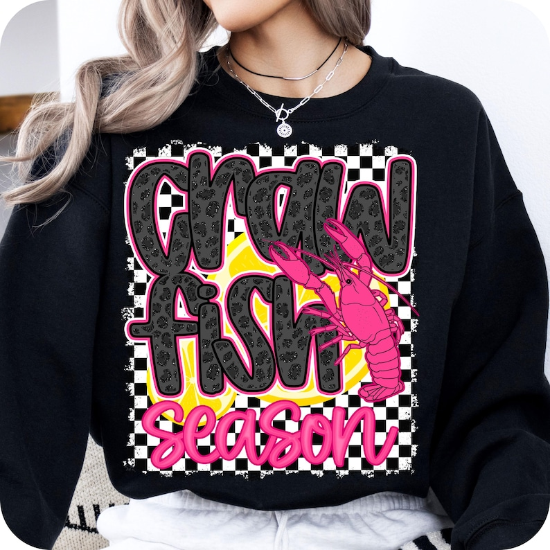 Crawfish Season Preppy Sweatshirt