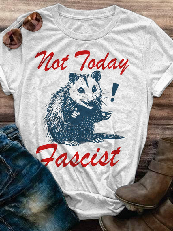 Hoy no fascista | camiseta antifascismo 