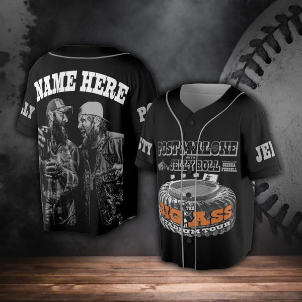 Malone And Jelly Baseball Jersey 2025 Personalized