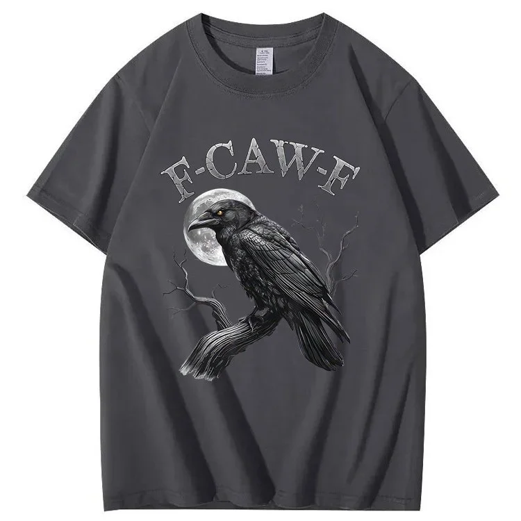 F-Caw-F Crow 100% Cotton T-Shirt