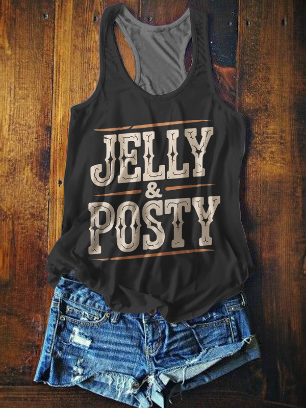 Post Malone And Jelly Roll Rap Music 2025 Tour Tank Top