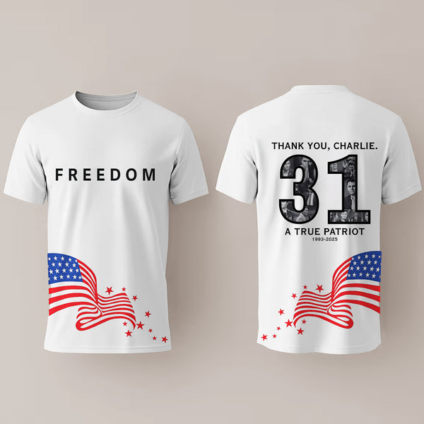 Charlie Kirk Freedom Shirt