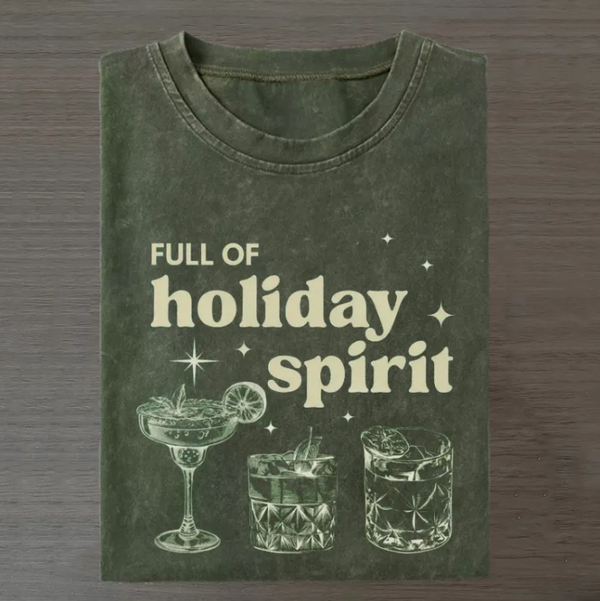 Christmas Full Of Holiday Spirit T-shirt