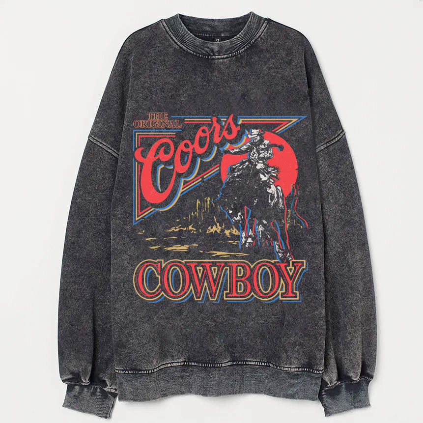 Coors Western Cowboy T-Shirt/Sweatshirt