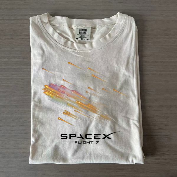 SpaceX Starship 7 Reentry T-Shirts