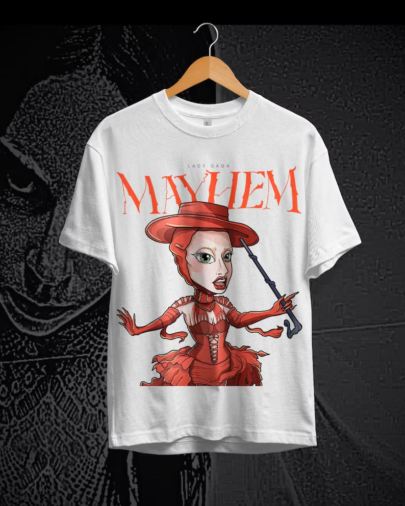 Lady Gaga The Mayhem Ball Tour Shirt