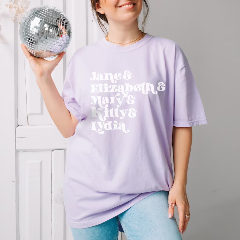 Pride & Prejudice Bennet Sisters T-Shirt