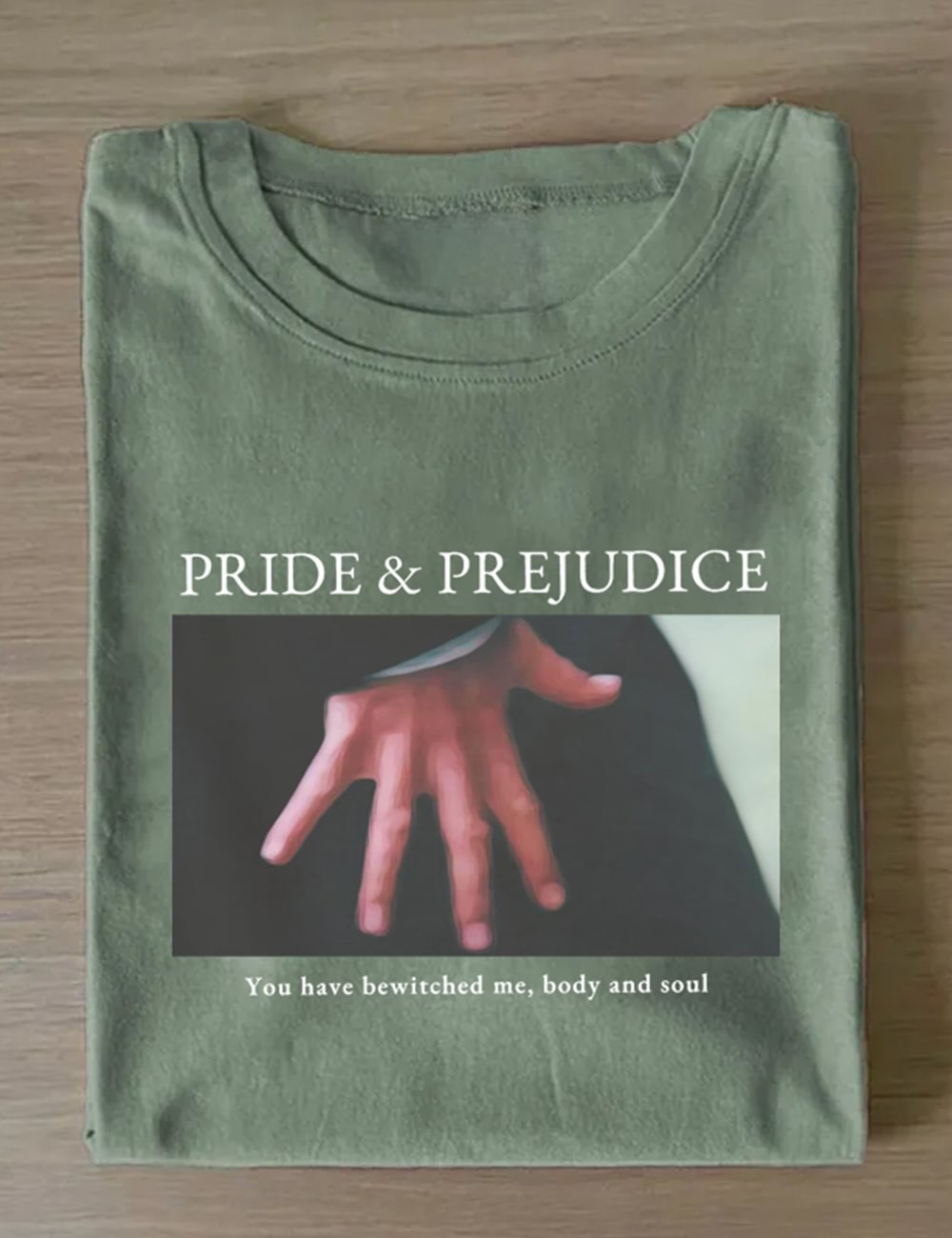 Pride and Prejudice Hand Flex T Shirt