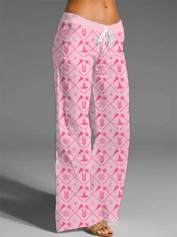 Movie Inspired Witch & Princess Casual Pants