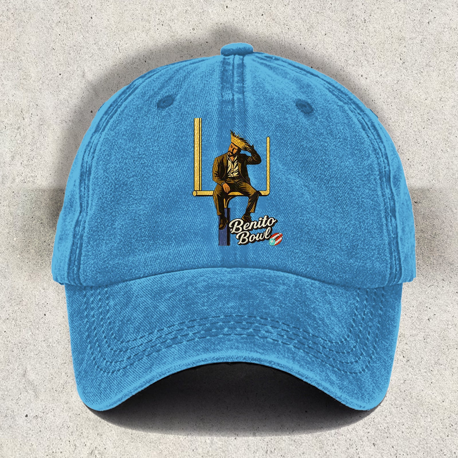 Benito Bowl Printed Baseball Cap（01）