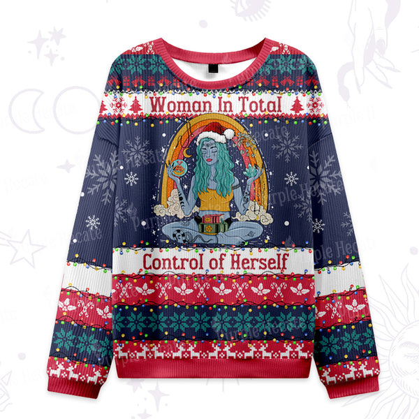 Purplehecate I'm The Queen Of All My Dreams Ugly Christmas Sweatshirts