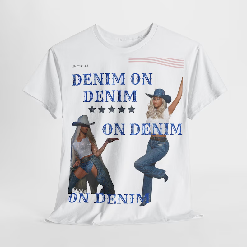 Cowboy Carter tour t-shirt