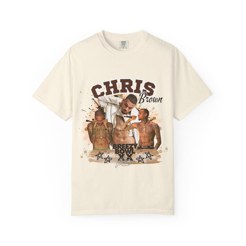 Chris Brown Breezy Bowl XX World Tour 90s Bootleg Unisex T-shirt