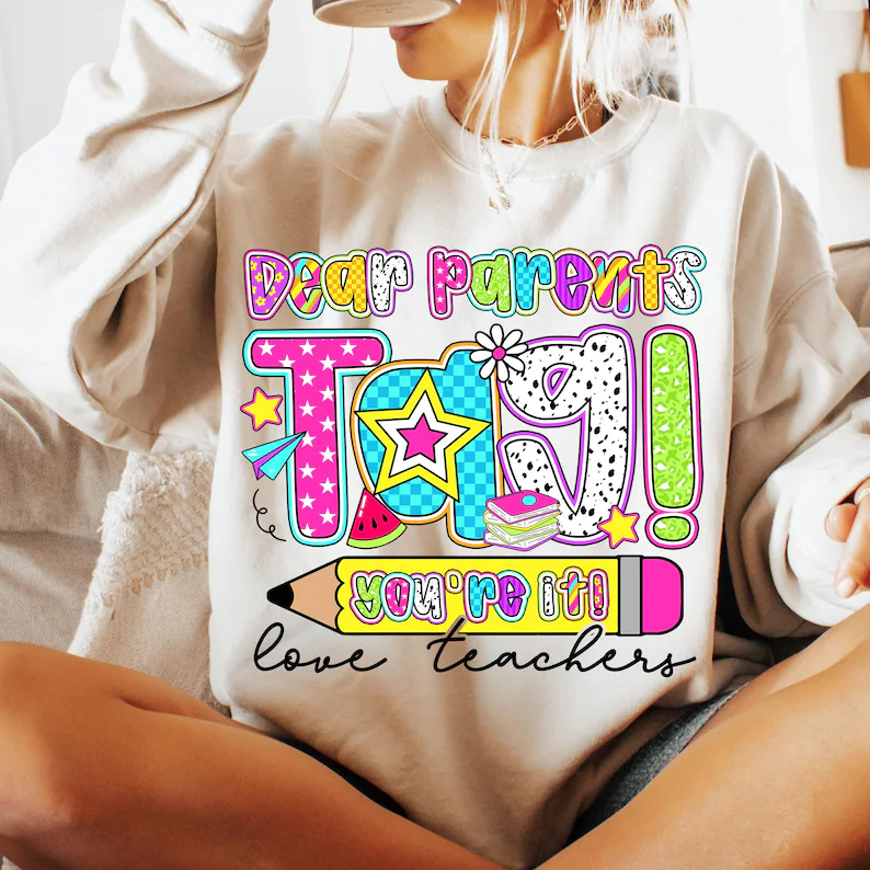Preppy Last day of School Sweatshirt