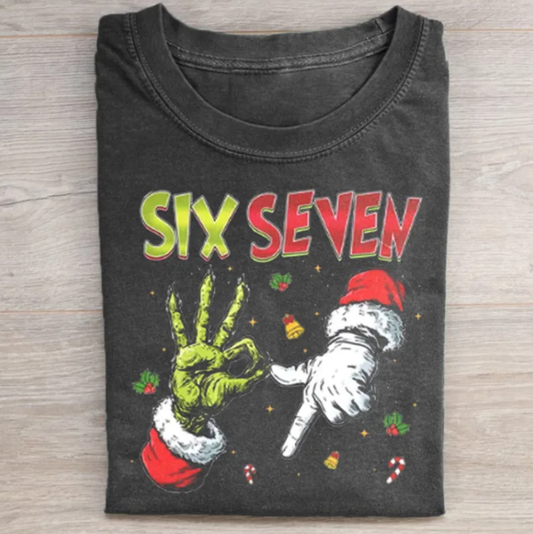 Six Seven Christmas T-shirt