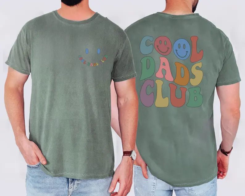 Camiseta retro con estampado de diálogo divertido 