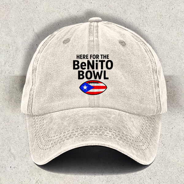 Benito Bowl Printed Baseball Cap（02）