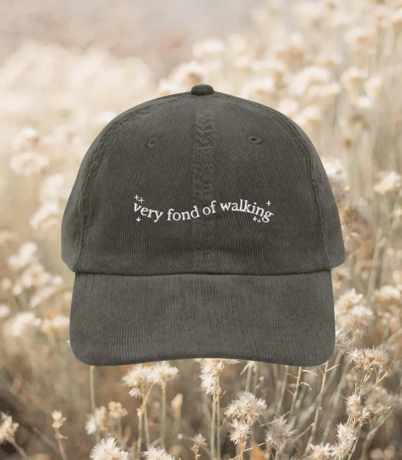 Pride & Prejudice Fond Of Walking Vintage Hat